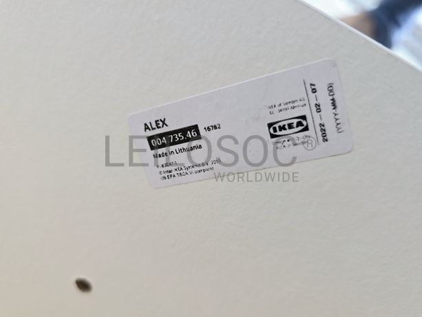 Bloco de Gavetas Alex