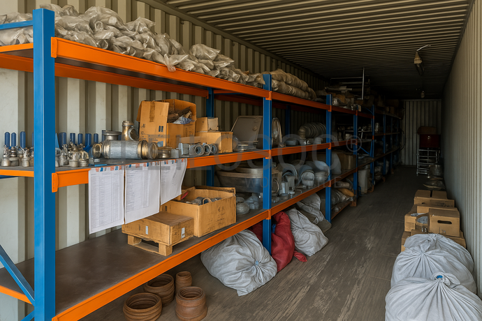 Material de canalização e equipamentos variados