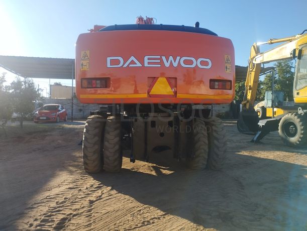 Giratórias a rodas – Daewoo – Caterpillar