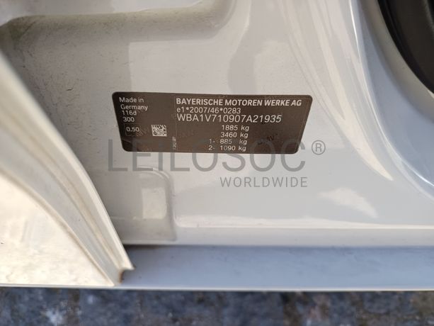 BMW 116D · Ano 2017