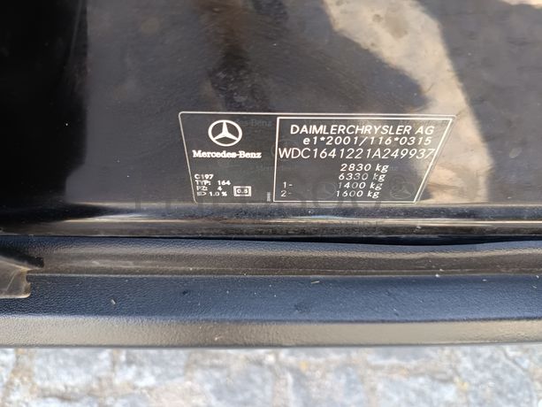 Mercedes-Benz ML 320 CDI 4Matic · Ano 2007