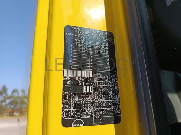 Man TGX 18.480 · Ano 2016