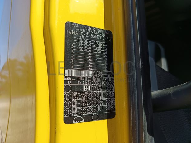 Man TGX 18.480 · Ano 2016