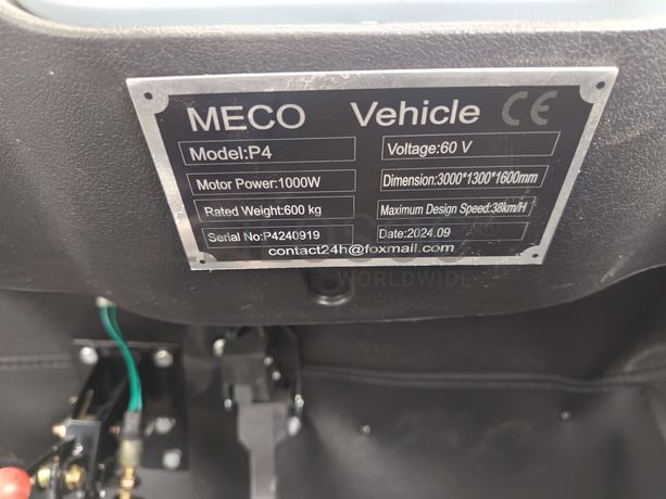 Carrinho Meco P4 · Ano 2024