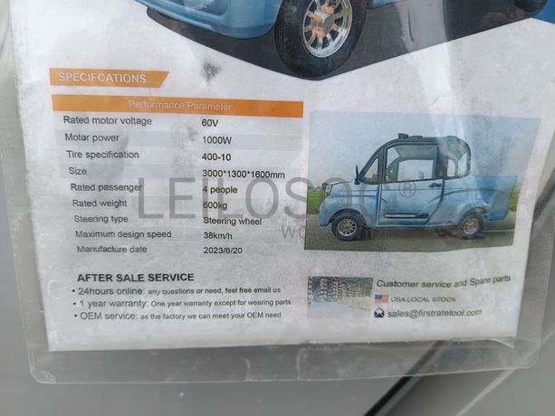 Carrinho Meco P4 · Ano 2024