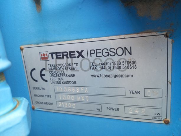 Crivo Vibratório da marca TEREX, modelo 694