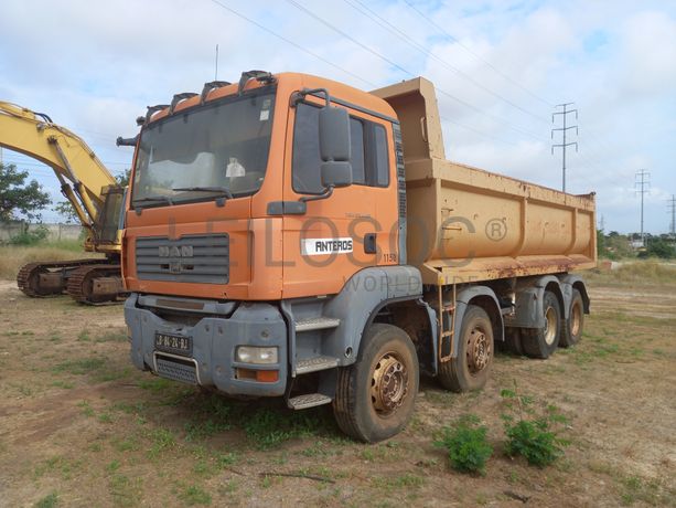Camião Basc. Tras. (6X4) da marca MAN, modelo TGA 35.440-6x4-5,10