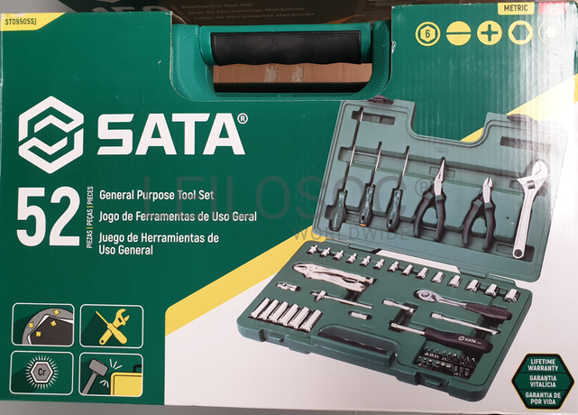 PEÇAS MÉTRICAS DE 6 PONTOS - 1/4"