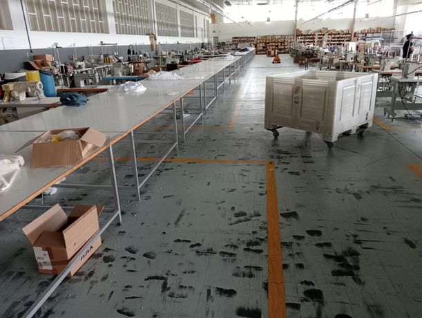 Totalidade dos Equipamentos · Tinturaria + Tecelagem