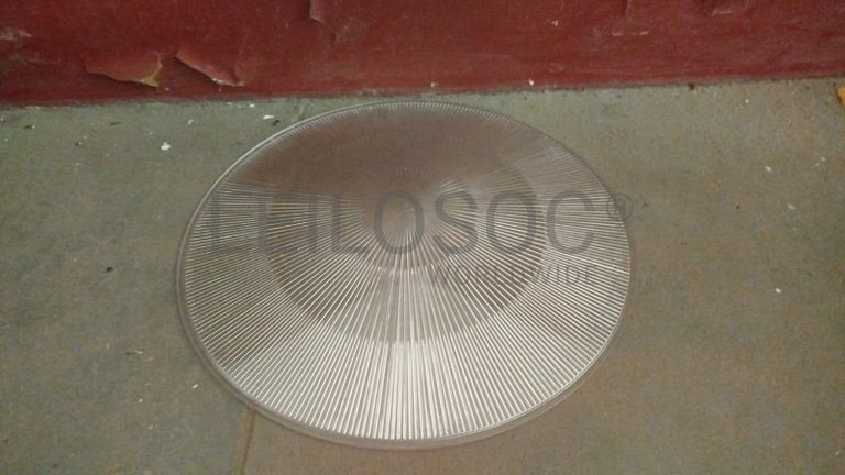 Lente difusor prasmatico