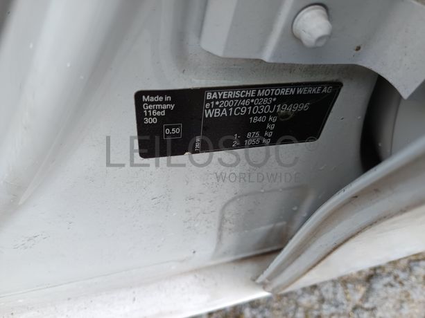 BMW 116d · Ano 2012