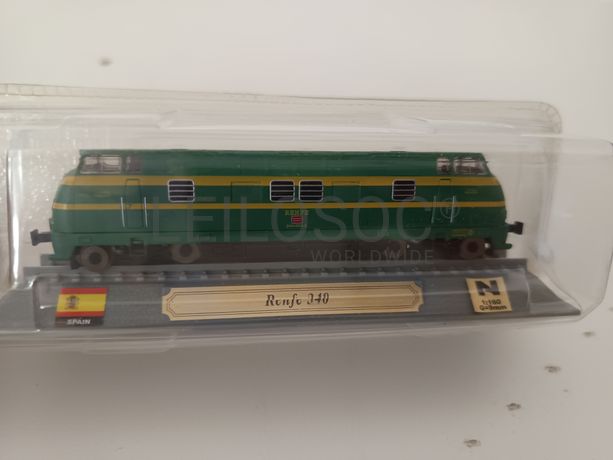 Miniatura Locomotiva Escala 1:160