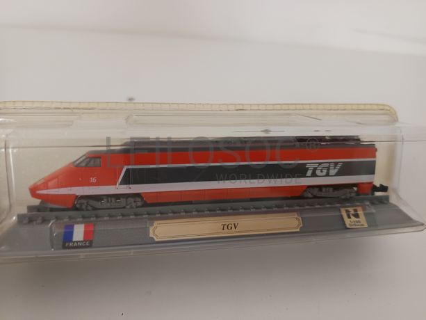 Miniatura Locomotiva Escala 1:160