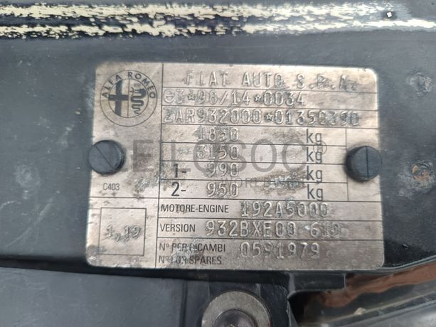 Alfa Romeu 156 · Ano 2003