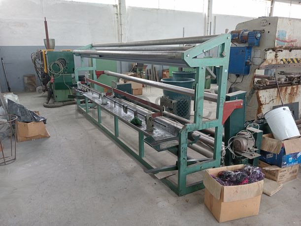 Fabrico de Redes e Vedações: Máquinas, Equipamentos, Stock e Matéria-prima