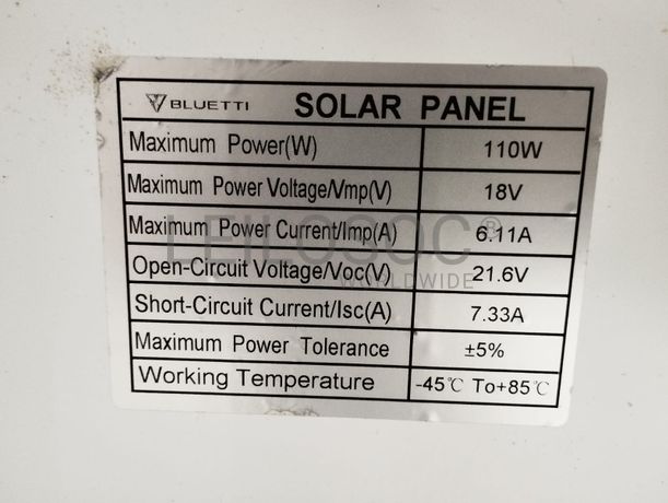 Painéis Solar 110WP