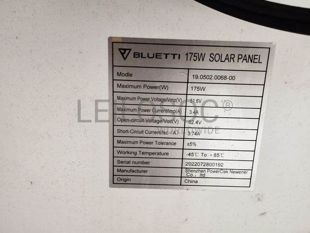 Painéis Solar 175WP