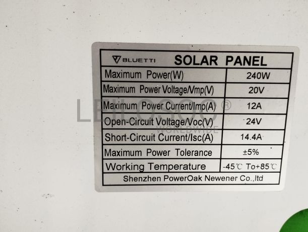 Painéis Solar 450WP, 205WP e 240WP