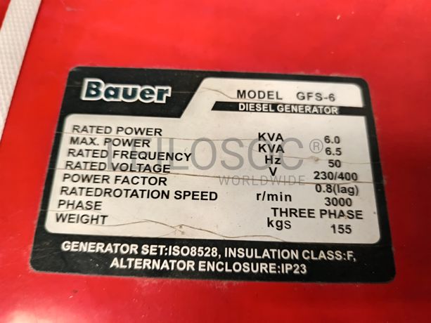 Gerador Bauer GFS-6