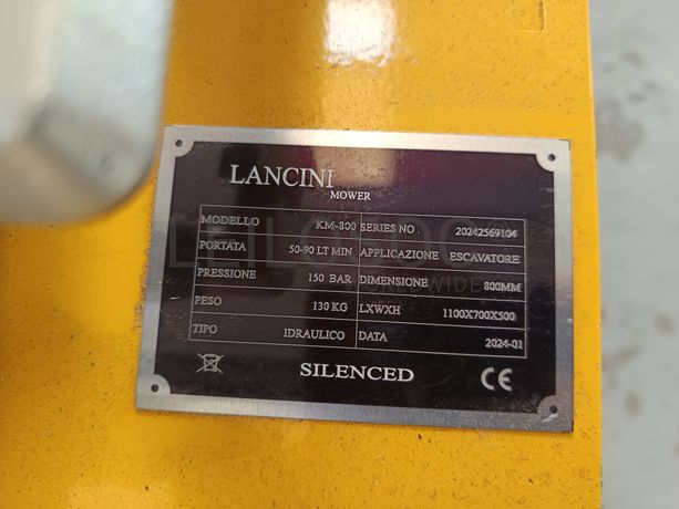 Trituradora Lancini · Ano 2024