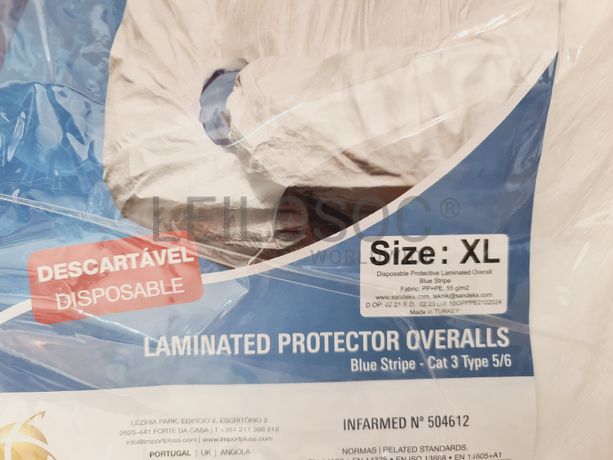 Fatos de Proteção · Tamanho XL