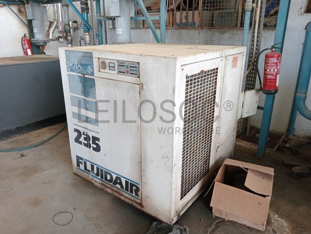 Compressores · Secador · Depósitos