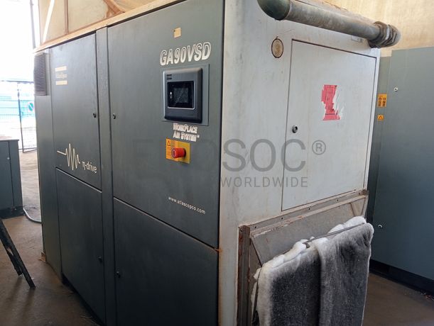 Compressores · Secador · Depósitos