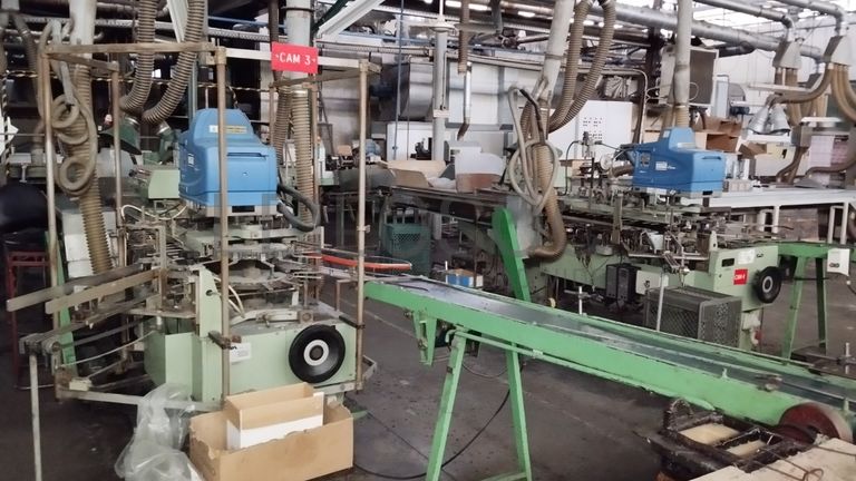 Linha de Produção de Esfregões Saponificados