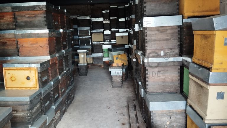 Stock de Artigos de Apicultura