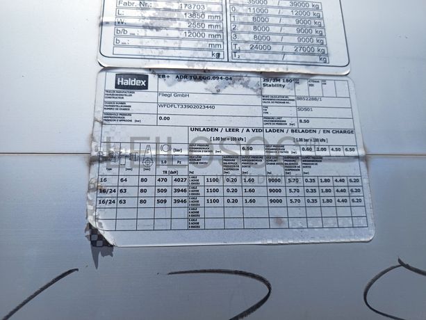 Semirreboque FLIEGL SDS01 · Ano 2018