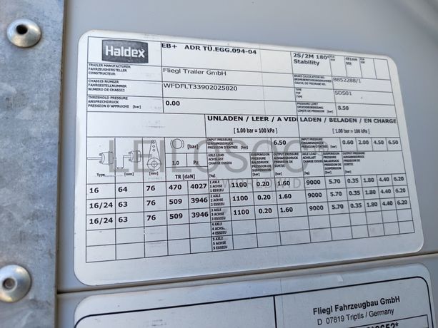 Semirreboque FLIEGL SDS01 · Ano 2020