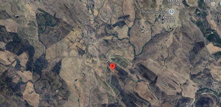 Proporção de 1/12 de Terreno com 13,96 hectares · Mértola