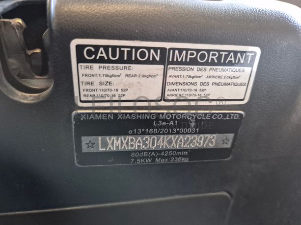 SYM Symphony Cargo 125 · Ano 2018