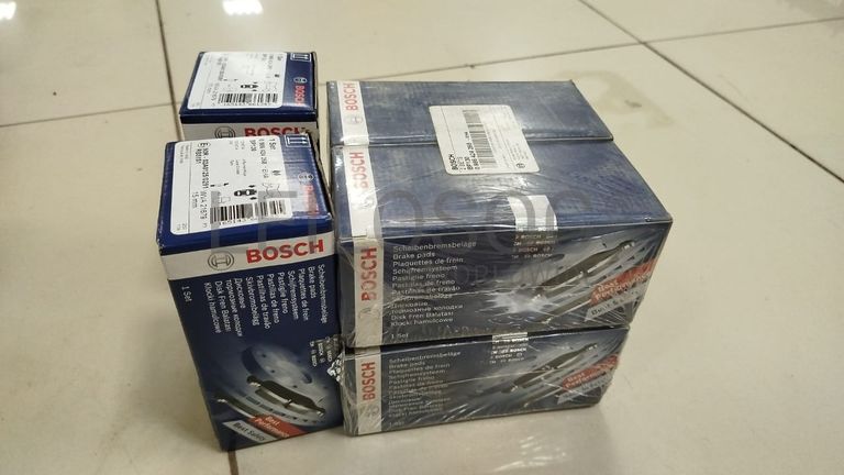 WB Grase NLG 3 e Calços de Travão Bosch - BP130