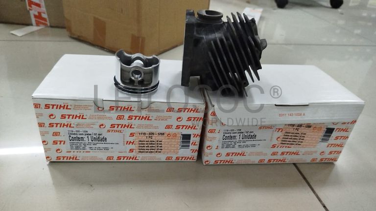 Pistão e Cilindro de 52mm