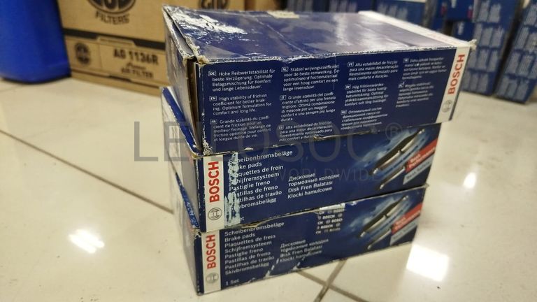 Calços de Travão Bosch