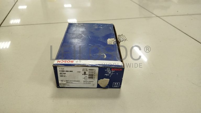 Calços de Travão Bosch