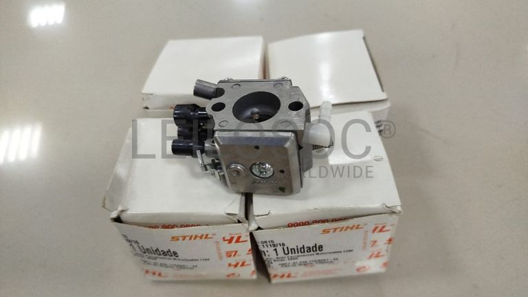 Sabre de Motosserra, Carburador, Ms382 e Cabos de Lima de Madeira