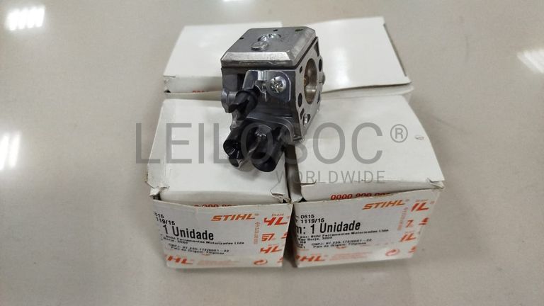 Sabre de Motosserra, Carburador, Ms382 e Cabos de Lima de Madeira