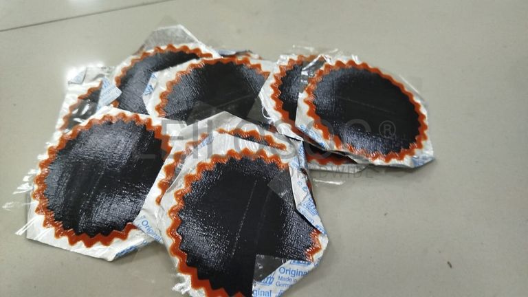 Motor de Arranque 24V e Remendos Redondos de 75mm