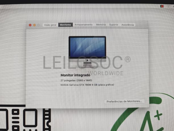 Apple iMac 27" A1419 All In One