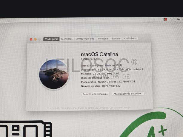 Apple iMac 27" A1419 All In One