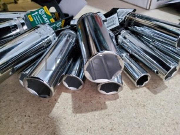 CONJUNTO 15 CHAVES DE CAIXA LONGAS 6 PONTOS DE 1/2"