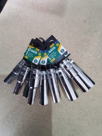 CONJUNTO 9 CHAVES DE CAIXA LONGAS 6 PONTOS DE 1/2"