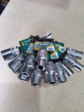 CONJUNTO 18 CHAVES DE CAIXA 12 PONTOS DE 1/2"