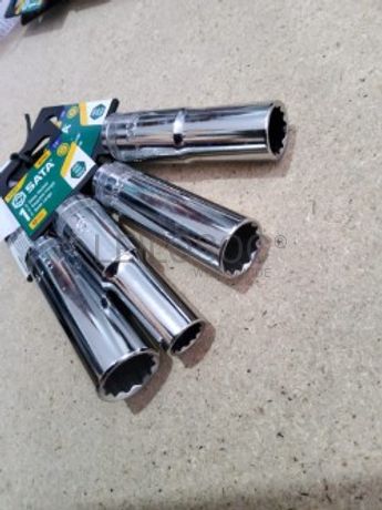 CONJUNTO 4 CHAVES DE CAIXA LONGAS 12 PONTOS DE 1/2"