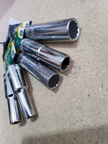 CONJUNTO 5 CHAVES DE CAIXA LONGAS 12 PONTOS DE 1/2"