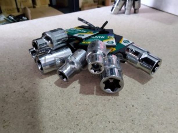 CONJUNTO 7 CHAVES DE CAIXA Torx® DE 1/2"