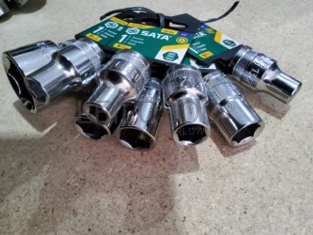 CONJUNTO 8 CHAVES DE CAIXA 6 PONTOS DE 1/2"