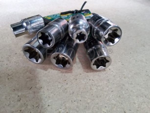 CONJUNTO 8 CHAVES DE CAIXA Torx® DE 1/2"